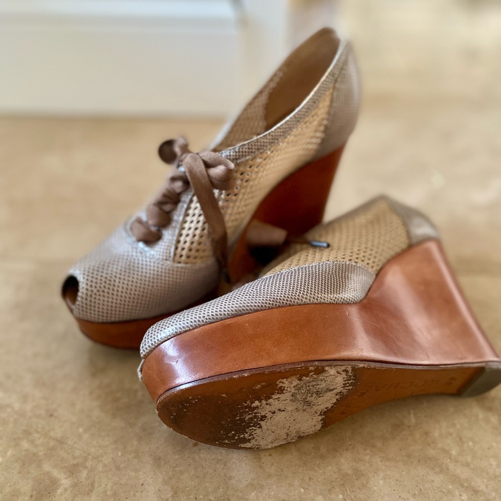 Simone Rocha neutral platform pumps - size 7 - Picture 2 of 5